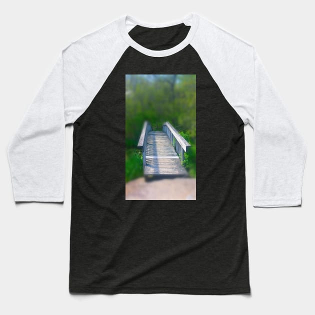 Bridge Baseball T-Shirt by teenamarie23art